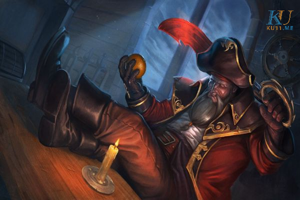 Gangplank khá khó khăn trong giai đoạn đi đường