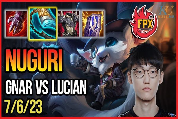 FPX Nuguri top lane số 1 thế giới